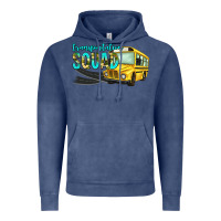 Vintage Denim transportation squad Vintage Hoodie - NancyCooperArtShop