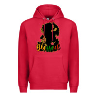 Cardinal Blessed black history Premium Hoodie - HowdyJamesFarm