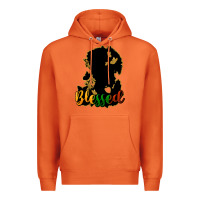 Carrot Blessed black history Premium Hoodie - HowdyJamesFarm