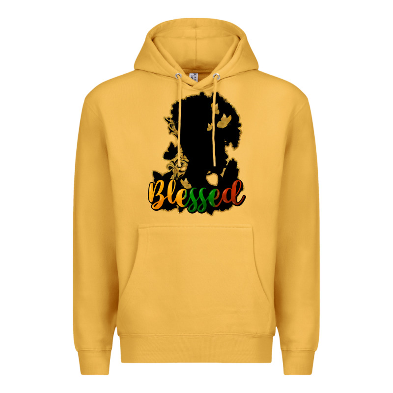 Blessed Black History Premium Hoodie by HowdyJamesFarm | Teevron