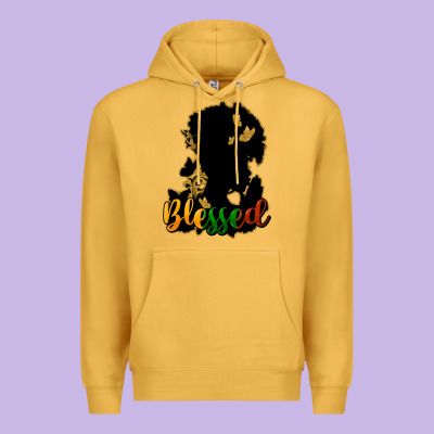 Blessed Black History Premium Hoodie Designed By Howdyjamesfarm