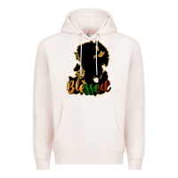 Pale Pink Blessed black history Premium Hoodie - HowdyJamesFarm