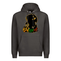 Smoke Blessed black history Premium Hoodie - HowdyJamesFarm