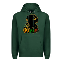 Sports Green Blessed black history Premium Hoodie - HowdyJamesFarm
