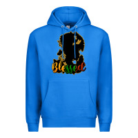 True Royal Blessed black history Premium Hoodie - HowdyJamesFarm