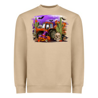 Mushroom Halloween tractor Heavyweight Sweatshirt - RanaPortraitStore