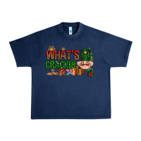 Navy What's crackin Christmas Urban Heavy Tee - NancyCooperArtShop