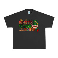 Pigment Black What's crackin Christmas Urban Heavy Tee - NancyCooperArtShop