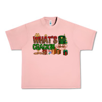 Salmon What's crackin Christmas Urban Heavy Tee - NancyCooperArtShop