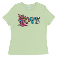 Matcha valentines day love and boots Ladies Tee - AdoDesignShop