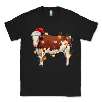 Black Christmas cow Classic Tee - MaliasSmallBusiness