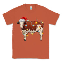 Copper Christmas cow Classic Tee - MaliasSmallBusiness