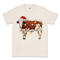 Natural Christmas cow Classic Tee - MaliasSmallBusiness