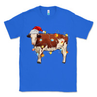 True Royal Christmas cow Classic Tee - MaliasSmallBusiness