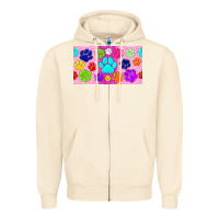 Sandshell paw print Zipper Hoodie - TumblerDesignByShophia