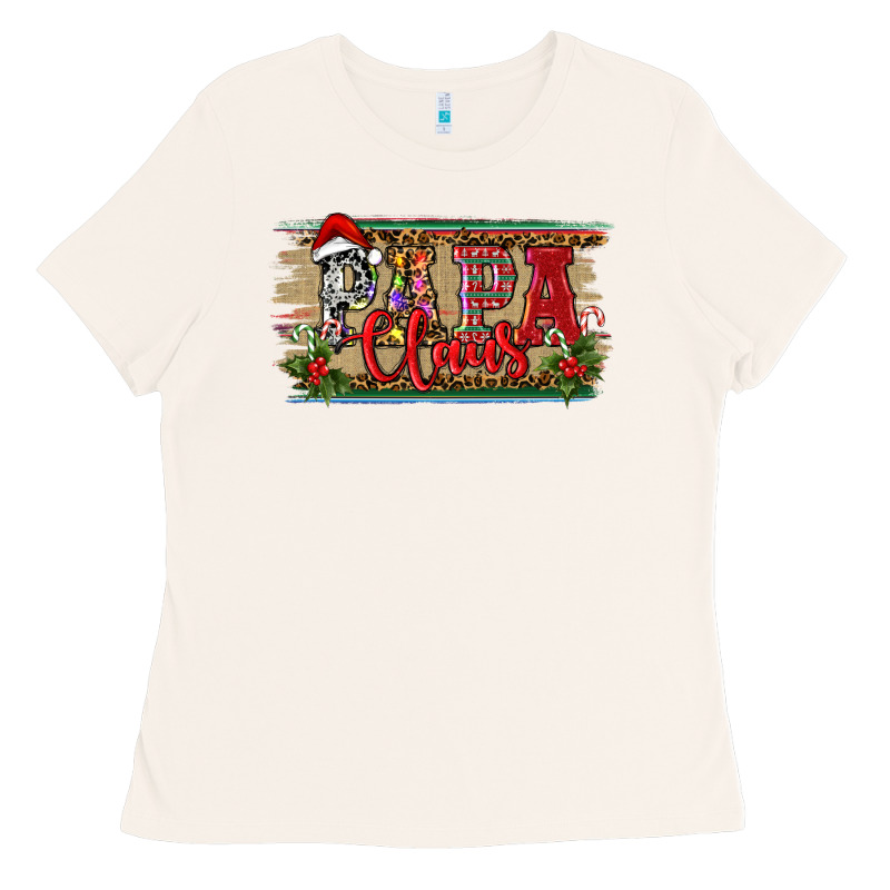 Christmas Western Papa Claus Ladies Tee by RanaPortraitStore | Teevron