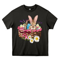 Asphalt easter bunny and basket Heavy Core Tee - AdoDesignShop
