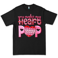 Black you make my heart pop Premium Tee - NancyCooperArtShop
