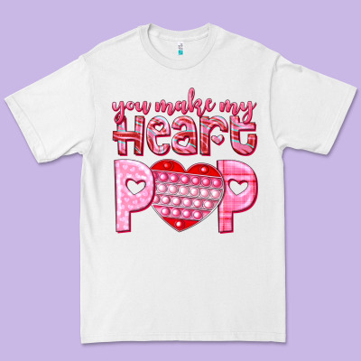 You Make My Heart Pop Premium Tee Designed By Nancycooperartshop