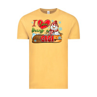 Vintage Mustard i love being a gigi Vintage Tee - MaliasSmallBusiness