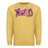 Antique Gold xoxo cow valentine's day Premium Sweatshirt - OliviaCreatesArt