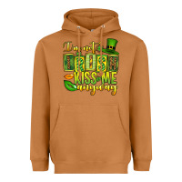 Meerkat St. Patrick's I am not irish kiss me anyway Heavyweight Hoodie - OliviaCreatesArt