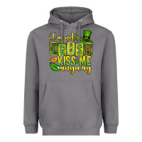 Storm St. Patrick's I am not irish kiss me anyway Heavyweight Hoodie - OliviaCreatesArt