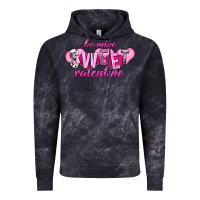 Cloud Black be mine sweet valentine Vintage Hoodie - NancyCooperArtShop