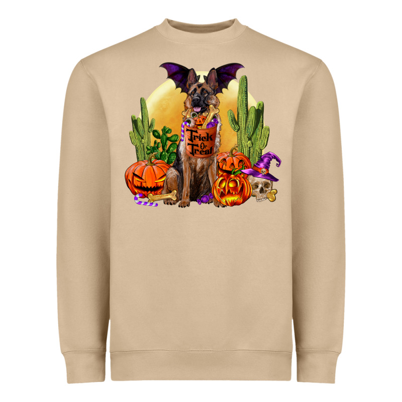 Halloween German Shepherd Heavyweight Sweatshirt by RanaPortraitStore | Teevron