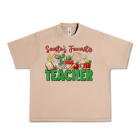 Burro santa's favorite teacher Urban Heavy Tee - MaliasSmallBusiness