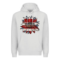 Dove Grey american mom Premium Hoodie - JahusDesignShop