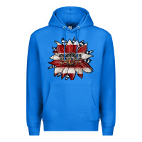 True Royal american mom Premium Hoodie - JahusDesignShop