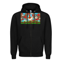 Black cute chicken Zipper Hoodie - TumblerDesignByShophia