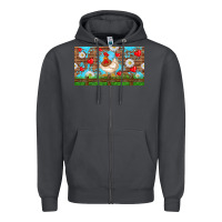 Smoke cute chicken Zipper Hoodie - TumblerDesignByShophia