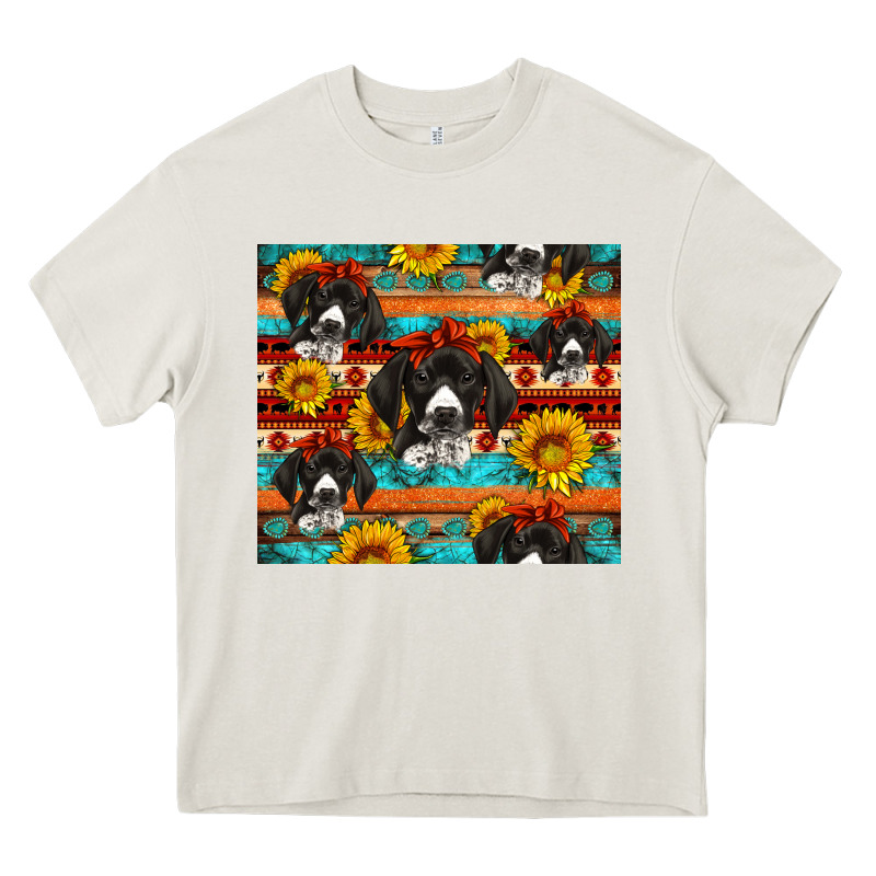Western German Shorthaired Pointer Heavy Core Tee by Artiststas | Teevron