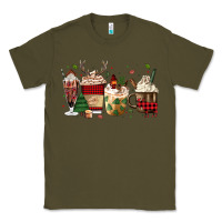 Army Green lumberjack coffee Classic Tee - MaliasSmallBusiness