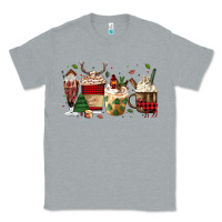 Heather Grey lumberjack coffee Classic Tee - MaliasSmallBusiness