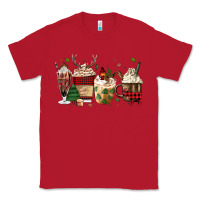 Red lumberjack coffee Classic Tee - MaliasSmallBusiness