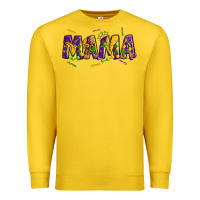 Lemon mama mardi gras Premium Sweatshirt - OliviaCreatesArt