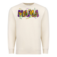 Sandshell mama mardi gras Premium Sweatshirt - OliviaCreatesArt