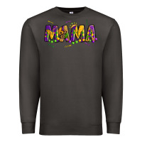 Smoke mama mardi gras Premium Sweatshirt - OliviaCreatesArt