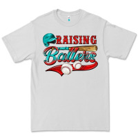 Dove Grey raising ballers Premium Tee - NancyCooperArtShop
