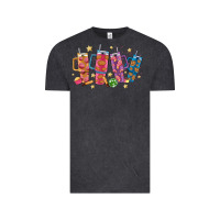 Vintage Black mexican christmas Vintage Tee - MaliasSmallBusiness