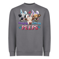 Storm Hanging With My Peeps Cows Heavyweight Sweatshirt - RanaPortraitStore