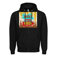 Black wifey mama boss Zipper Hoodie - TumblerDesignByShophia