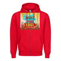Wifey Mama Boss Zipper Hoodie | Teevron