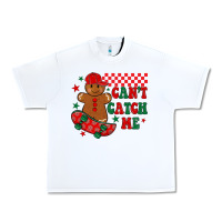 White can t catch me Urban Heavy Tee - MaliasSmallBusiness