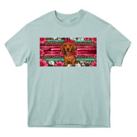 Arona dachshund puppy license plate Heavy Core Tee - Artiststas