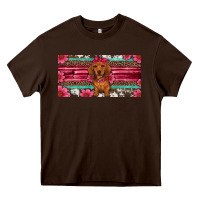 Chocolate Brown dachshund puppy license plate Heavy Core Tee - Artiststas