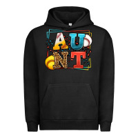 Pigment Black Baseball and Softball aunt leopard frame Urban Hoodie - LillyAllenDesigns